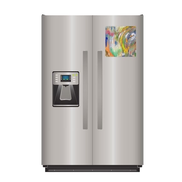 NWT "Vortex" Artisan Magnet - Picture 2 of 4